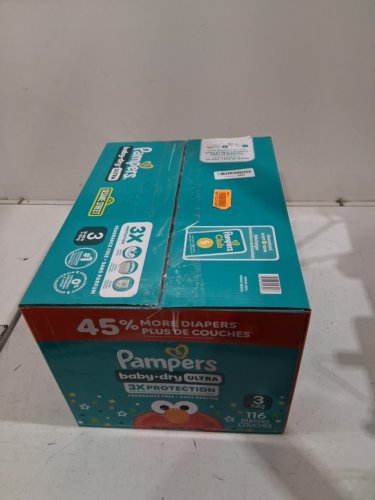 116pk pampers Baby Dry Ultra Diapers - size 3 (16-28lbs) - elmo image 3