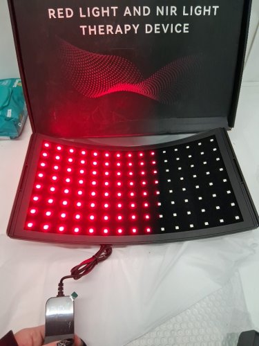 viconor body infrared therapy red light and nir light therpay device - black image 5