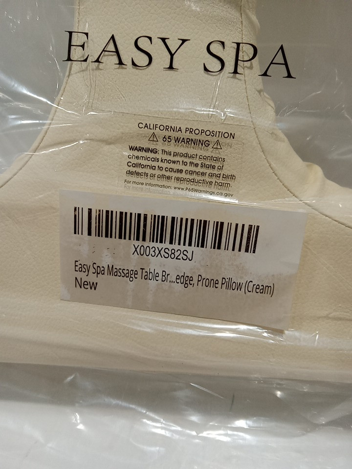 easy spa medical wedge cushion breast pillow for surgery recovery - larger busts (size: AA - C) - cream image 4