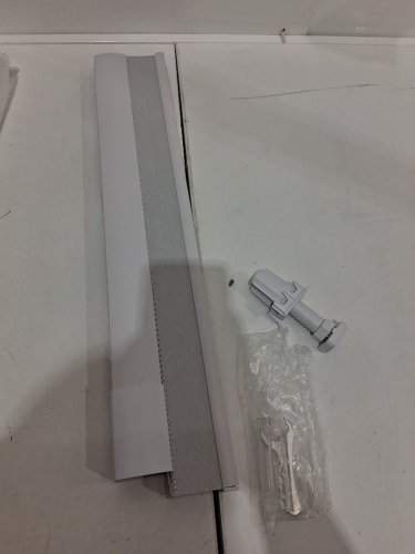 Cordless no Drill tension rod Pull down blinds - 22" x59" - grey image 4