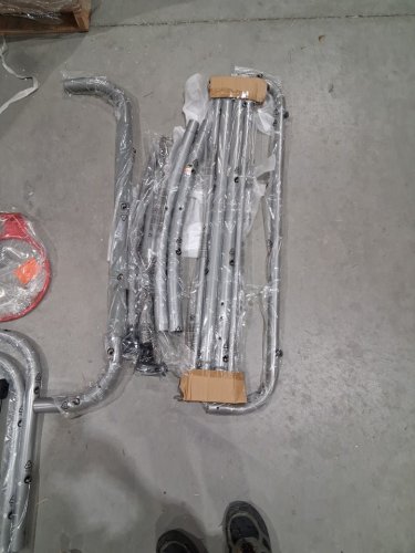 md sports ez-fold one on one arcade basketball game - white/ black / red (model:bg144y21001_v1) image 7