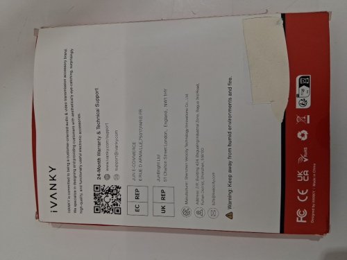ivanky braided 8k displayport 1.4 cable - 8k@60HZ - 4k@144hz - 6.6ft -  black image 4