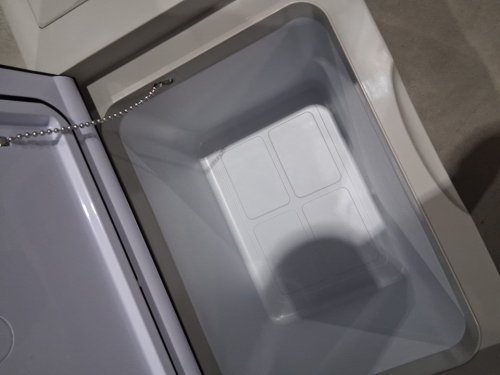 EUHOMY PORTABLE CAR REFRIGERATOR WITH APP CONTROL - 25L - 12V - FROM -4° TO 68°F - BLACK/GREY (MODEL: CFC-18 / CF004-18BL-CAEH) image 4