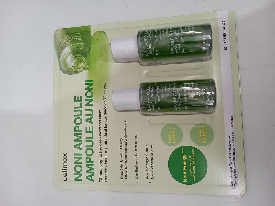 2PK Celimax Noni Energy Ampoule Serum for Soothing and Hydration - 50ml each (Model: 1904594) image 2