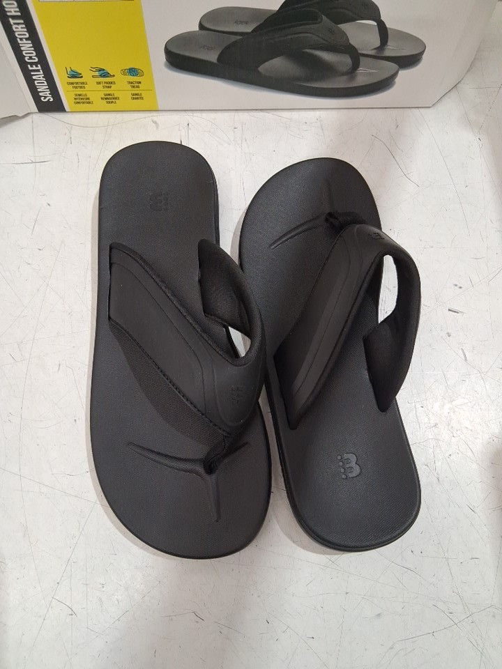 men's bench comfort flip flops - 9 - BLACK (STYLE:1872039) image 2