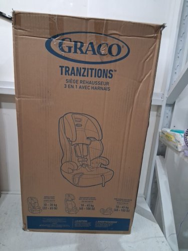 GRACO C20 TRANZITIONS 3-IN-1 HARNESS BOOSTER CAR SEAT - 100LBS CAP - BLACK (MODEL: 2035724) image 2