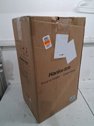 Hanke Checked Luggage with Cup Holder and USB Ports - 28" - jet black (model: kh9877) image 3