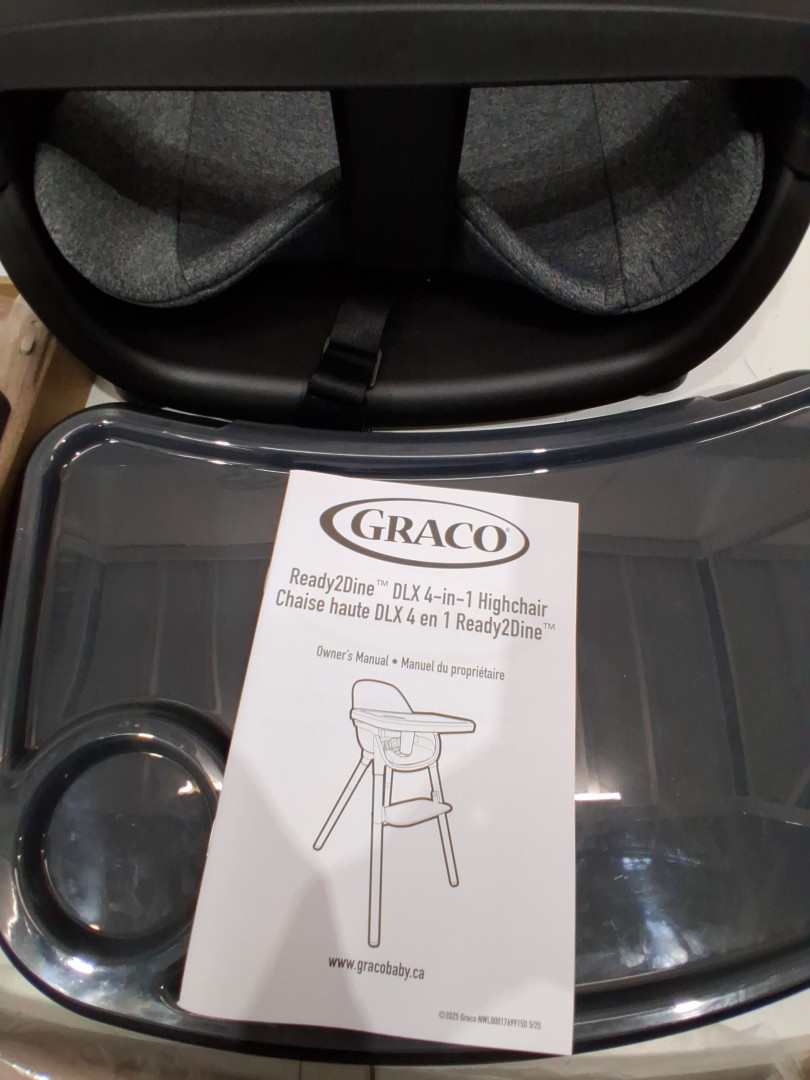 Graco 4-IN-1 Ready2Dine DLX Highchair - 32" x 36" x 56" - grey/black (model: 2227836) image 6