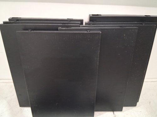 Garvee Large Rectangular Metal Planter with Rounded Corners for Outdoor Patio and Garden - 54" x 20" x 12" - Steel Black (MODEL: PPG_3443W8M8) image 5