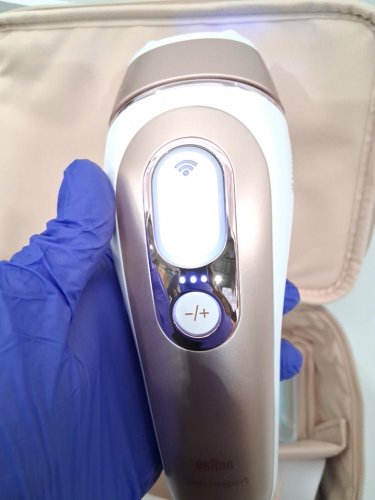 Braun Skin i-Expert Smart IPL at Home Laser Hair Removal with App, Premium Pouch 3 heads and Venus Razor - (model:PL7243) image 7