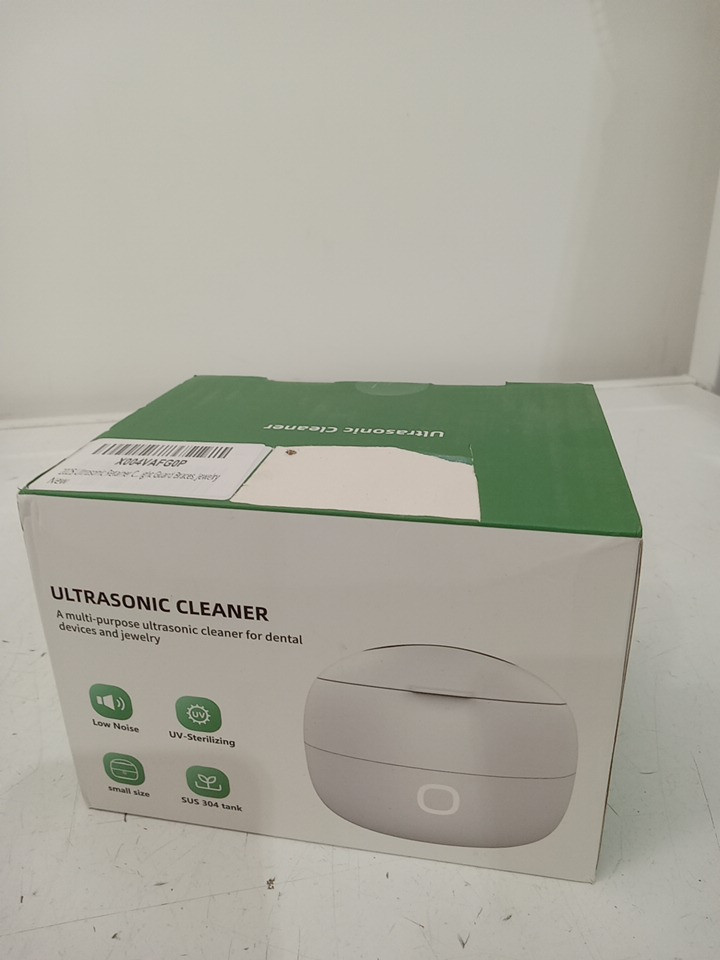 ultrasonic Cleaner Machine - 45000hz - 200ml - white - (model:	‎JX-580PRO) image 2
