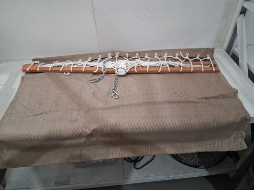 Lazy Daze Quick-Drying Olefin Fabric 2-Person Hammock - 500lbs cap, 11FT x 4ft - Brown (Model: HM-OT-K) image 4