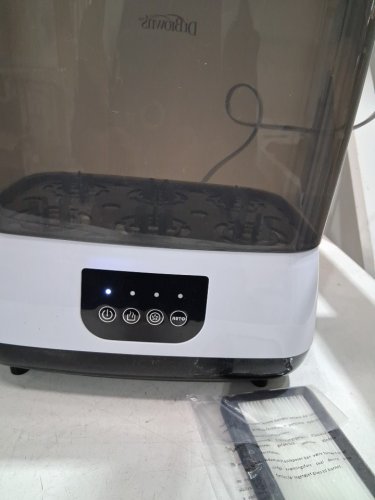 DR. BROWN'S CLEAN STEAM BABY BOTTLE & PACIFIER STERILIZER AND DRYER - WHITE (MODEL: ‎AC177-WEB) image 4