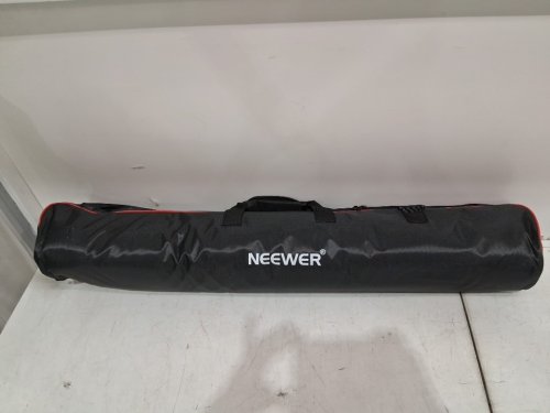 NEEWER Heavy Duty Video Tripod - 79" - BLACK/RED - (MODEL:TP-M200) image 2
