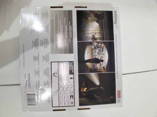 3pk Infinity X1 Rechargeable Flashlight - 2000 Lumen - black (model: 2006753) image 3