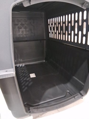 petmate aspen pet porter travel kennel / crate - 36" x 24.4" x 26.8" - 50lbs-70lbs - dark grey (model : 21183) image 10