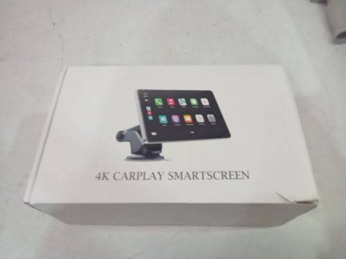 4K UHD CARPLAY SMARTSCREEN WITH 1080P BACK UP CAMERA - COMPATIBLE WITH APPLE CARPLAY AND ANDROID AUTO - 9" SCREEN - BLACK (MODEL: S9 Pro) image 6