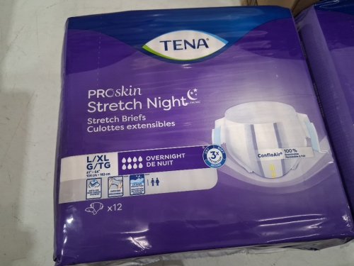 48pk TENA UNISEX ProSkin Stretch Briefs - Large/extra-large (model: 055755v-00) image 3