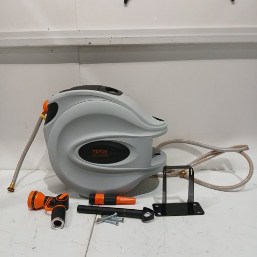VEVOR RETRACTABLE HOSE REEL - 100FT - (MODEL: HL-XW30) image 2