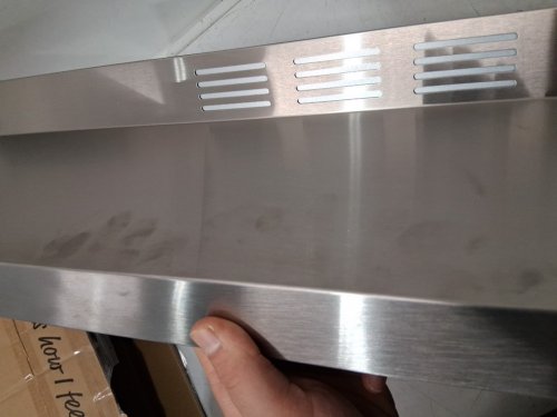 comfee under cabinet ranged hood - 30", 200cfm - stainless steel (model: ‎CVU30W2AST) image 2