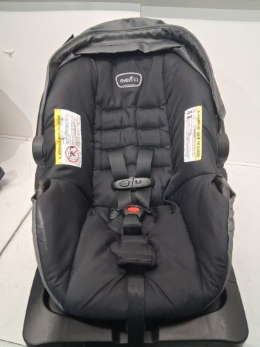 Evenflo Folio 3 Wheel Jogging Travel System Stroller + Infant Car Seat - Avenue Grey (Model: TS800112205C) image 6