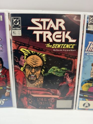 7 ASSTD STAR TREK THE NEXT GENERATION COMICS (LOT#3) image 3
