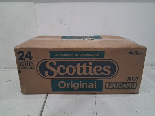 24PK SCOTTIES ORIGNAL 2-PLY SOFT FACIAL TISSUE - (MODEL: 80120) image 2