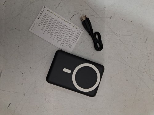 PODORU MAGSAFE MAGNETIC BATTERY PACK WITH TYPE-C CABLE FOR WIRELESS CHARGER - 10000MAH - 15W - BLACK (MODEL: ‎KT-D003) image 3