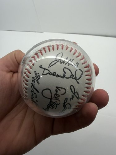 3 ASSTD MULTIPLE FASCMILE SIGNED BASEBALLS image 4