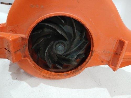 BLACK+DECKER CORDED VACUUM BACKPACK LEAF BLOWER & MULCHER - 250MPH/ 400CFM - BLACK/ORANGE (MODEL: BEBL7000) image 8