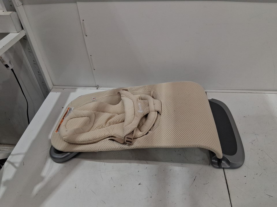 ERGOBABY EVOLVE 3-IN-1 ADJUSTABLE BOUNCER SEAT/CHAIR FOR NEWBORNS TO TODDLERS - 20LBS CAPACITY - beige (MODEL:  EVLBNCCRMMSHNA) image 3