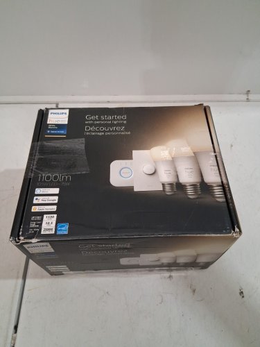 PHILIPS HUE WHITE AND COLOUR AMBIANCE SMART LIGHTING STARTER KIT - 75W 1100LM - MULTICOLOR (MODEL: 563320) image 5