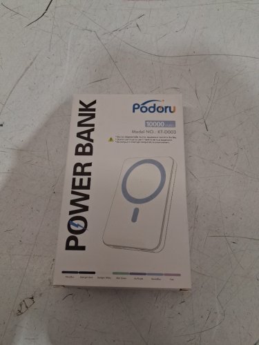 podoru MAGSAFE wireless power bank - 5W/7.5W/10W/15W - 10000mah - black (model: kt-d003) image 2