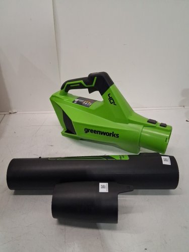 GREENWORKS CORDLESS JET LEAF BLOWER *tool only* - 40V / 125MPH / 450CFM - GREEN (MODEL: blf346) image 3
