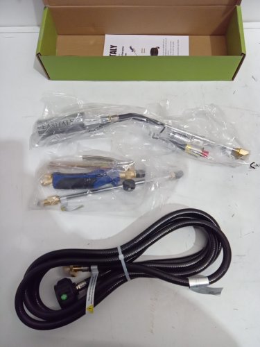 EASITALY Propane Torch Weed Burner - 1,800,000 BTU - SILVER image 3