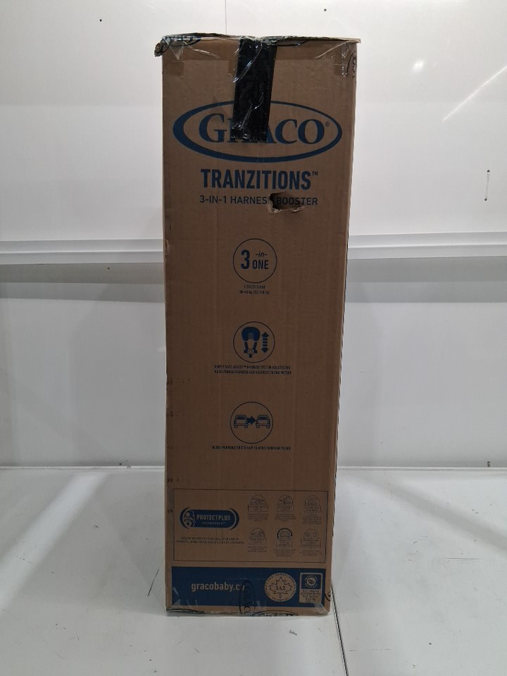 GRACO C20 TRANZITIONS 3-IN-1 HARNESS BOOSTER CAR SEAT - 100LBS CAP - BLACK (MODEL: 2035724) image 5