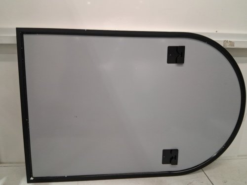 HARRITPURE Arched bedroom wall Mirror - 24" x 36" - black image 3