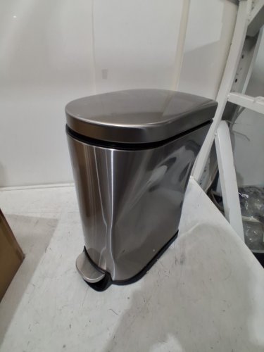 Kitchen Trash Can Waste Bin - 10L Cap - Stainless Steel (Model: SSTC103-10L-S) image 3