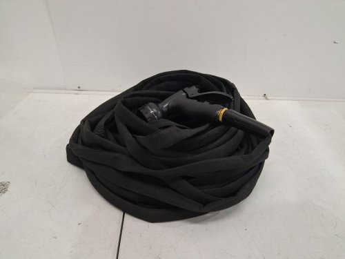 Garden Hose Non-Expandable with 10-Function Nozzle - 100FT - black image 2