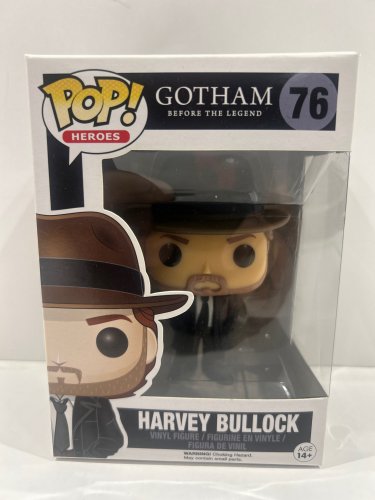Funko pop! Heroes: gotham before the legend - Harvey bullock vinyl figure (#76) image 2