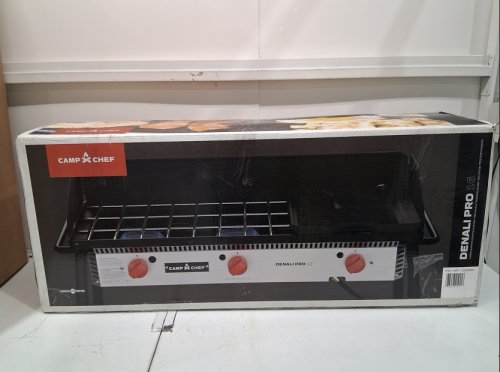 CAMP CHEF DENALI PRO 16 PROPANE STOVE WITH 3 BURNERS (MODEL: 1599060) image 4