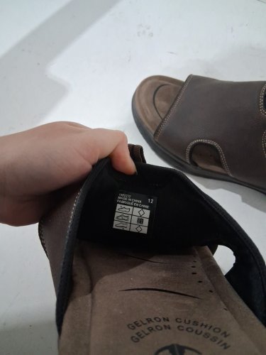 men's prospector austin 2.0 slide sandal - size 12 - brown/black (Style: 1982232) image 4