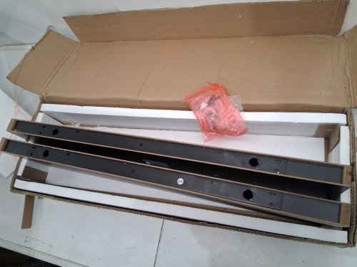 2PK HOOBRO Floating Hanging Shelves with Invisible Brackets - 31.5" - BLACK (MODEL: bk80bjp201) image 4