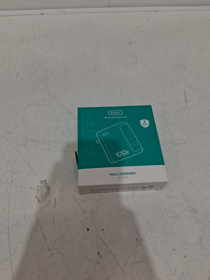 INIU USB-C 3-Port PD Fast Charging Charger Block - 100W - blue - (model: A11-E1) image 2