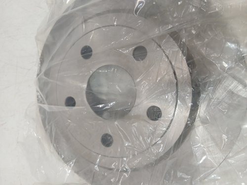 A-Premium Rear Solid Disc Brake Rotors FOR VARIOUS DODGE DURANGO & jeep grand cherokee modee - grey (models: brr53061/bpd14980) image 7