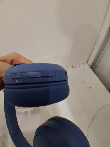 SONY WH-CH250 WIRELESS BLUETOOTH ON-EAR HEADPHONES WITH BUILT IN MIC - BLUE (MODEL:‎WHCH520/L) image 4