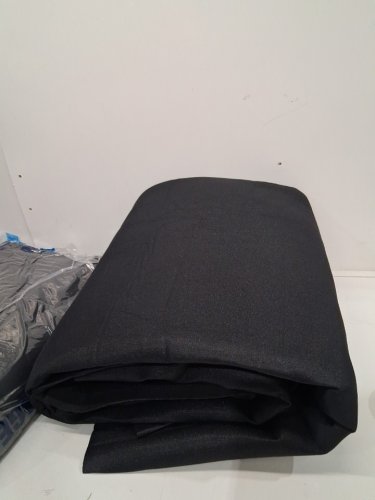 3PK MULTIPURPOSE FABRIC FOR DIY HOME RENOVATION PROJECTS - 5FT X 20FT APpROX EACH - BLACK image 3
