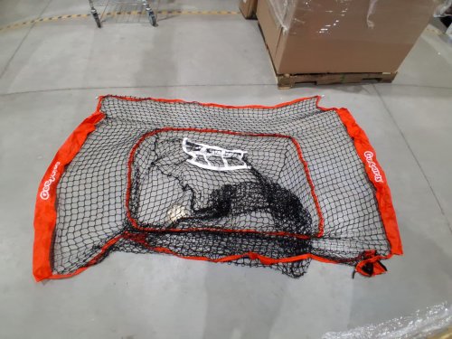 gosports BASEBALL AND SOFTBALL PRACTICE HTITING NET WITH BOW FRAME - 7ft x 7ft - black (model: BASB-NET-7x7-BLACK) image 3