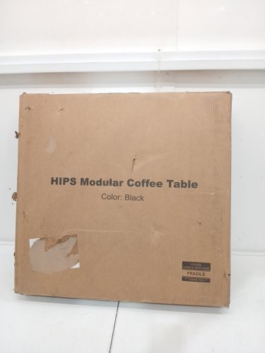 HIPS MODULAR COFFEE TABLE - 26" - BLACK (MODEL: HW-AM557770) image 2