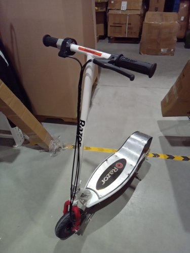 Razor e200 Electric Scooter - white / red (13112410) image 10